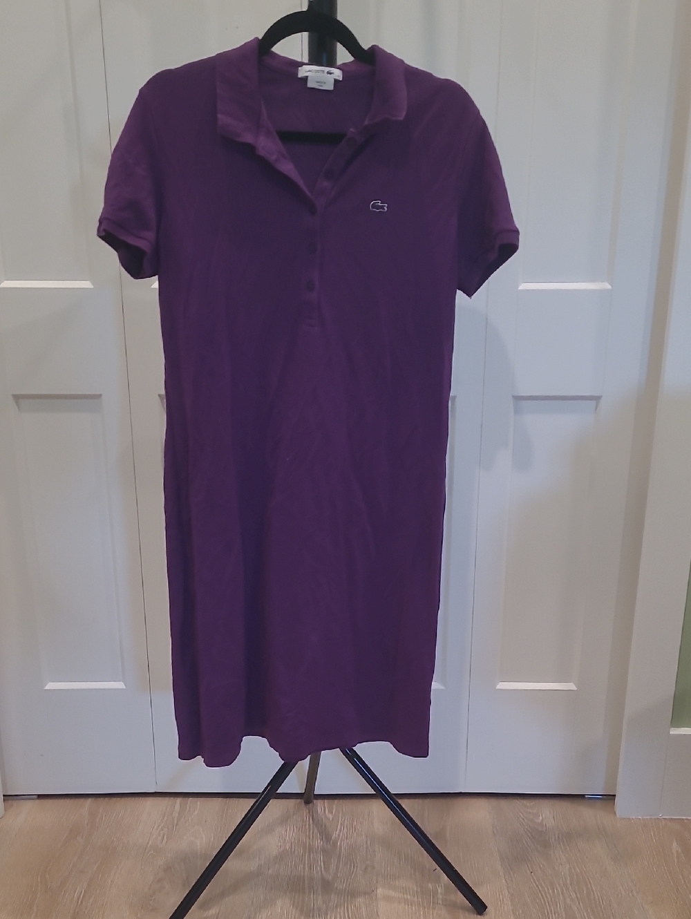Lacoste Deep Purple Polo Dress